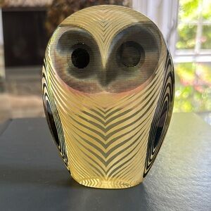 Abraham Palatnik vintage MCM lucite owl